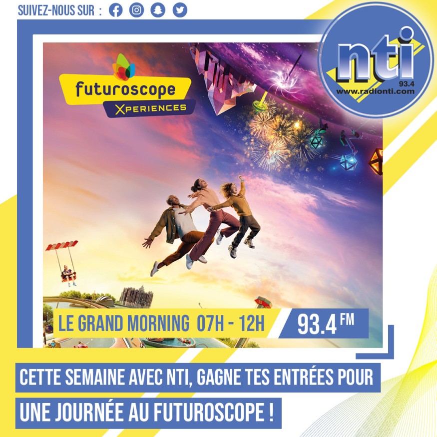 Cette semaine, NTI vous offre votre Pack Famille pour le Futuroscope !