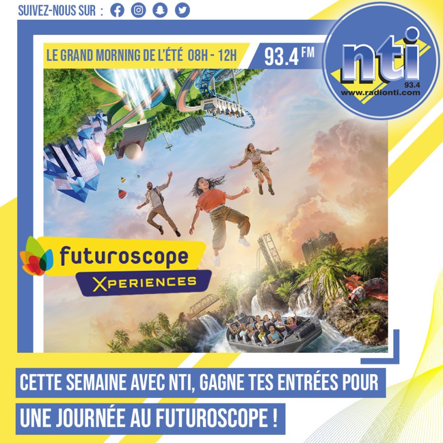 Cette semaine, NTI vous offre votre Pack Famille pour le Futuroscope !