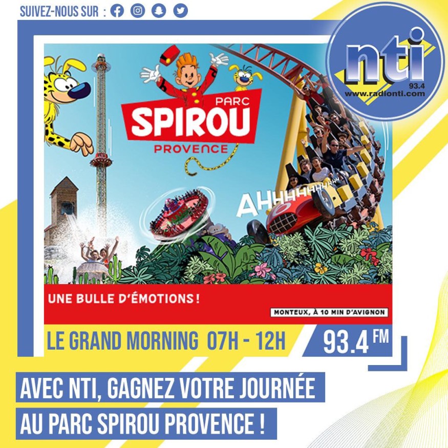 Cette semaine, Radio NTI vous enmène en Provence ! Gagnez votre Pack Famille sur notrge…