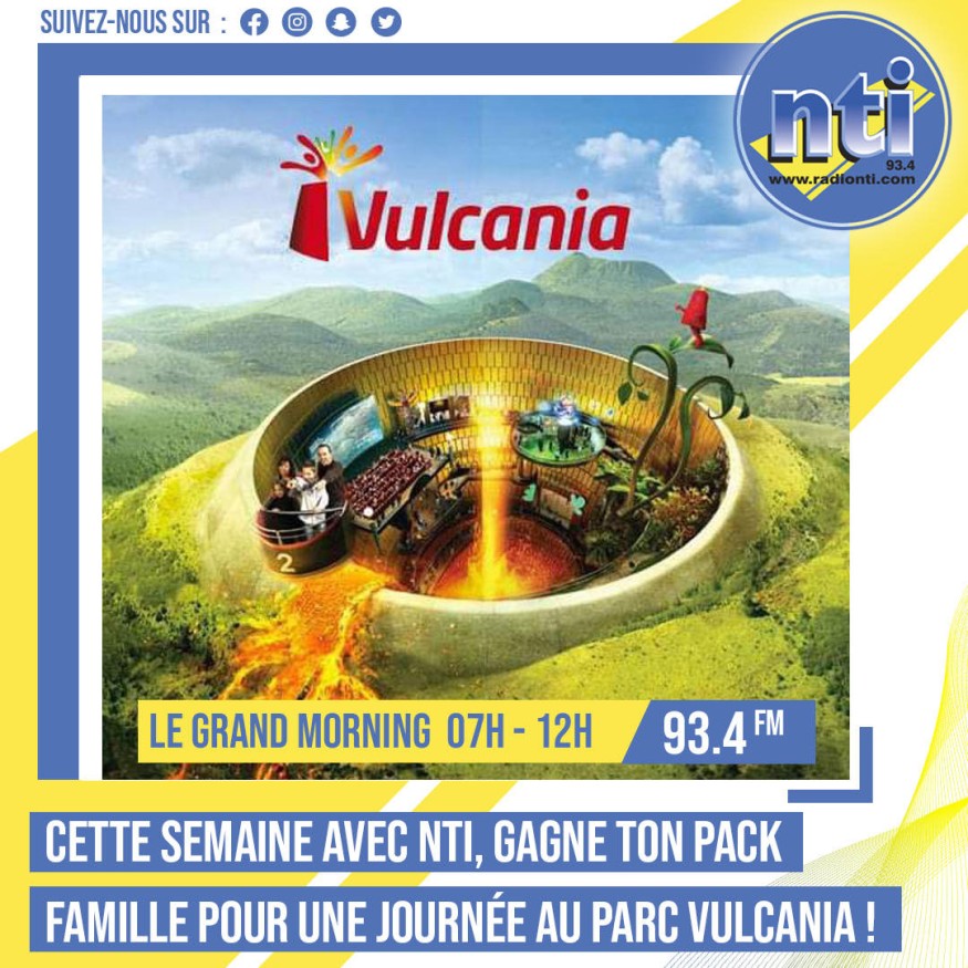 Cette semaine, NTI - Officiel vous emmène en Auvergne. Gagnez vos entrées pour visiter le…